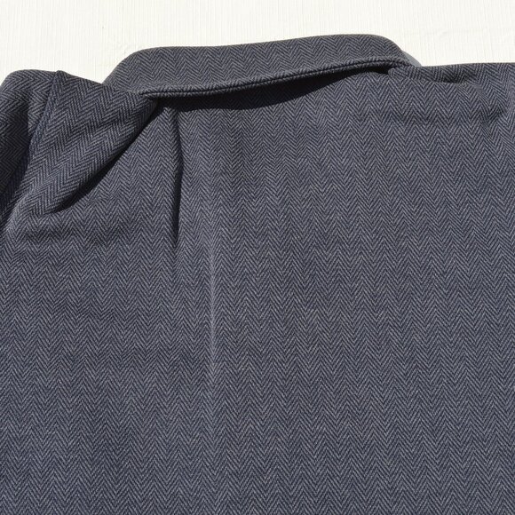 Edwards Womens Sweater Knit Jacket Steel Herringbone Size L (New) - Picture 9 of 9